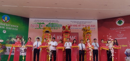 Khai mạc Phiên chợ Tuần nông sản an toàn thực phẩm 2020 và Tuần hàng Việt thành phố Hà Nội năm 2020